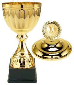 OUT1060.120 Pokale mit Deckel inkl. Emblem u. Beschriftung | 37,0 cm