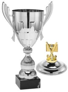 1084.034 Hockey Pokale mit Deckelfigur inkl. Beschriftung | Serie 10 Stck.