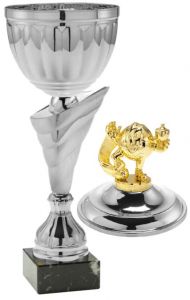 1085.006 Bambini - Fussball Pokale mit Deckelfigur inkl. Beschriftung | Serie 8 Stck. 