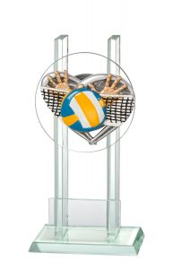 W140.2527 Volleyball Glaspokal Falkensee inkl. Beschriftung | 3 Größen