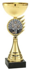 2000FG010 Angler Pokal mit Kunstharzmotiv inkl. Gravur | Serie 5 Stck.
