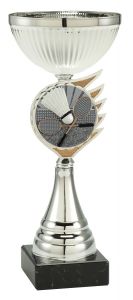 2001FG014 Badminton Pokal inkl. Beschriftung | Serie 5 Stck.