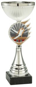 2001FG056 Turner Pokal mit Kunstharzmotiv inkl. Gravur | Serie 5 Stck.