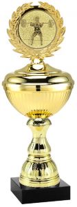 2026.507 Budgetpokal - Gewichtheber inkl. Beschriftung | 24,0 cm