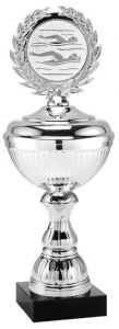2027.222 Budgetpokal - Schwimmer inkl. Beschriftung | 24,0 cm