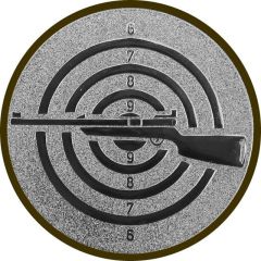 9100.214 Pokal-Emblem Gewehr | 25 mm Ø