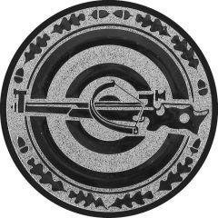 9100.219 Pokal-Emblem Armbrust | 25 mm Ø