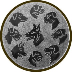 9100.233 Pokal-Emblem Gebrauchshunde | 25 mm Ø