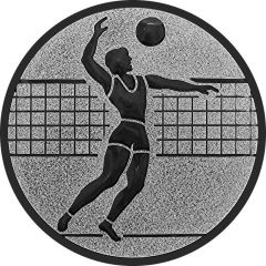 9100.238 Pokal-Emblem Volleyball Herren | 25 mm Ø