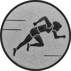 9100.245 Pokal-Emblem Läuferin - Sprinterin | 25 mm Ø