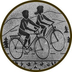 9100.251 Pokal-Emblem Radwandern | 25 mm Ø