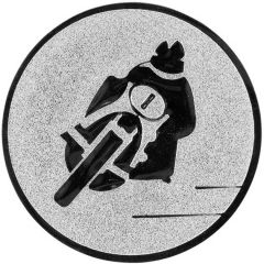 9100.254 Pokal-Emblem Motorrad | 25 mm Ø