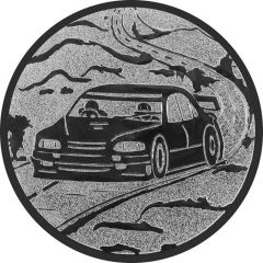 9100.257 Pokal-Emblem Rallyeauto | 25 mm Ø