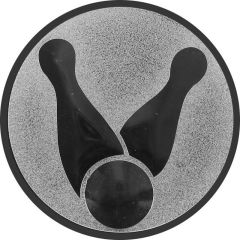 9100.261 Pokal-Emblem Kegeln | 25 mm Ø