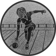 9100.263 Pokal-Emblem Keglerin | 25 mm Ø