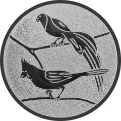 9100.270 Pokal-Emblem Exoten (Vögel) | 25 mm Ø