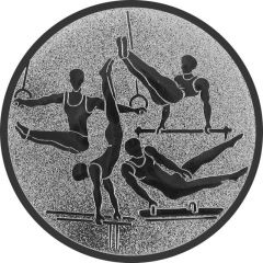 9100.295 Pokal-Emblem Turnen Männer | 25 mm Ø