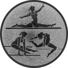 9100.297 Pokal-Emblem Turnen Frauen| 25 mm Ø