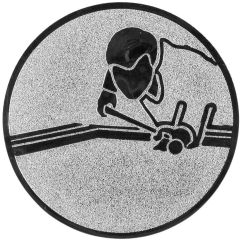 9100.300 Pokal-Emblem Billard | 25 mm Ø