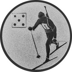9100.311 Pokal-Emblem Biathlon | 25 mm Ø