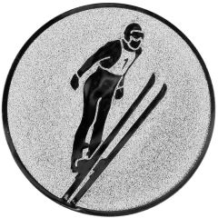 9100.312 Pokal-Emblem Skispringer | 25 mm Ø