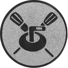 9100.315 Pokal-Emblem Curling | 25 mm Ø