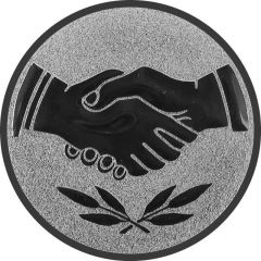 9100.320 Pokal-Emblem Freundschaft - Hände | 25 mm Ø