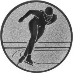 9100.327 Pokal-Emblem Eisschnelllauf - Shorttrack | 25 mm Ø
