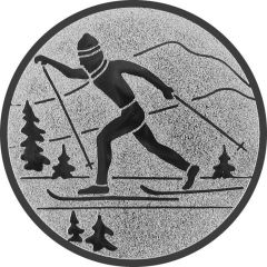 9100.340 Pokal-Emblem Langlauf | 25 mm Ø