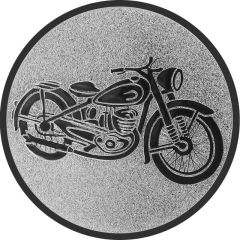 9100.348 Pokal-Emblem Oldtimer Motorrad | 25 mm Ø