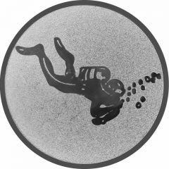 9100.367 Pokal-Emblem Taucher | 25 mm Ø