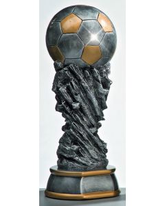 37353 Fussball Pokalfigur inkl. Beschriftung | 30,0 cm