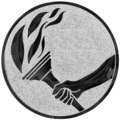 9100.374 Pokal-Emblem Siegesfackel | 25 mm Ø
