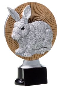 39192 Kaninchen Pokalfigur inkl. Gravur | 16,0 cm