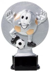 39267 Bambini - Fussball Pokalfigur inkl. Gravur | 16,0 cm