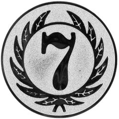 9100.395 Pokal-Emblem Zahl 7 | 25 mm Ø