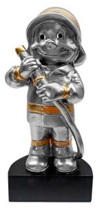 39715 Kinder Feuerwehr Pokalfigur inkl. Gravur | 12,5 cm