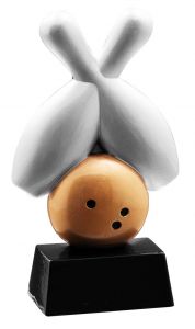 39814 Bowling Figur inkl. Beschriftung | 9,3 cm