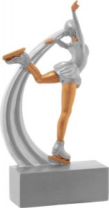 39875 Eiskunstlauf Figur inkl. Beschriftung | 12,5 cm