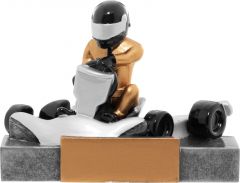 39889 Kart Pokal inkl. Beschriftung | 8,0 cm