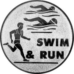 9200.412 Swim & Run Emblem | 50 mm Ø