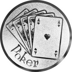 9100.415 Pokal-Emblem Poker | 25 mm Ø