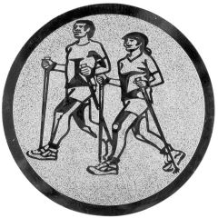 9100.416 Pokal-Emblem Nordic Walking | 25 mm Ø