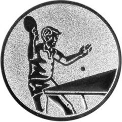 9100.418 Pokal-Emblem Tischtennis Herren | 25 mm Ø
