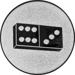 9100.430 Pokal-Emblem Domino | 25 mm Ø