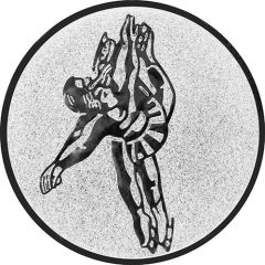 9100.504 Pokal-Emblem Paarlauf Eis | 25 mm Ø
