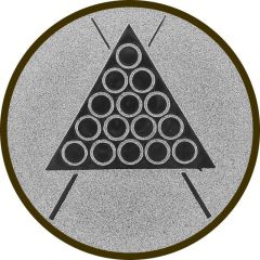 9100.515 Pokal-Emblem Billard | 25 mm Ø