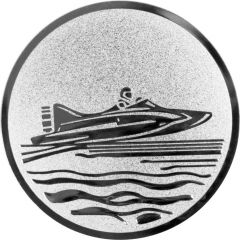 9100.528 Pokal-Emblem Rennboot | 25 mm Ø