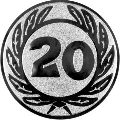 9200.544 Zahl (20) Emblem | 50 mm Ø