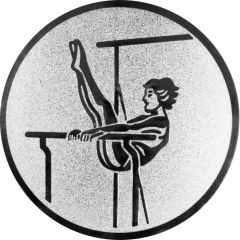 9100.547 Pokal-Emblem Turnen - Stufenbarren | 25 mm Ø